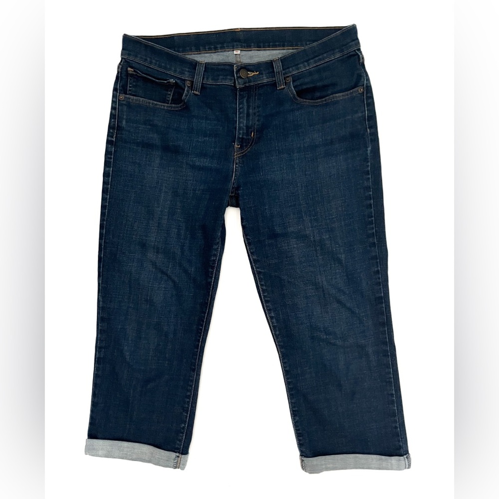 Levi’s Women’s Cropped Cuffed Jeans